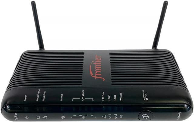 Alt view image 3 of 5 - Actiontec MI424WR Rev.I Verizone Fios Router - Fast and Reliable Connectivity w/ AC Adapter