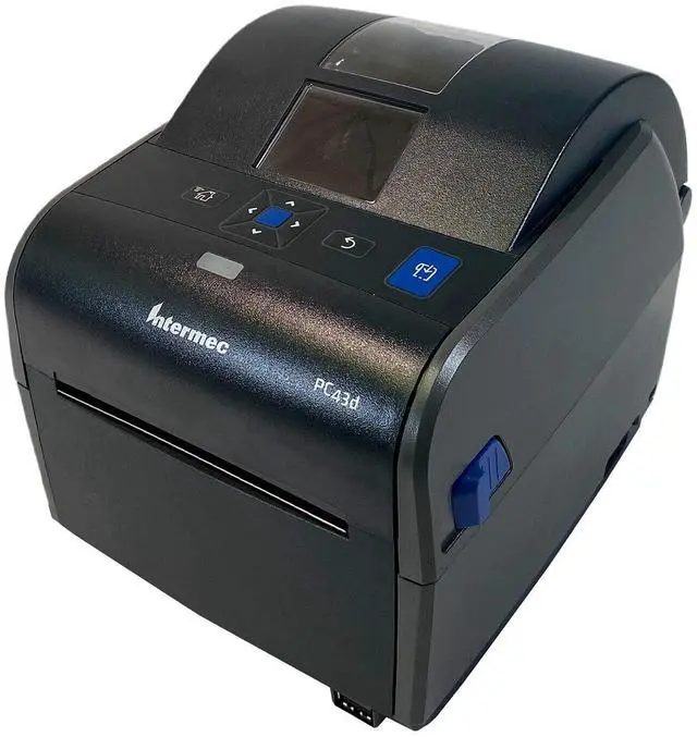 Main image of Intermec PC43d Direct Thermal Barcode Label Printer LCD USB Ethernet