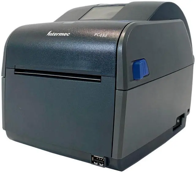 Alt view image 6 of 6 - Intermec PC43d Direct Thermal Barcode Label Printer LCD USB Ethernet