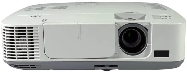 Alt view image 2 of 7 - NEC NP-M271X 3LCD Projector 2700 ANSI Lumens Meeting Room HDMI HD 1080p 1024 x 768 w/Remote Home Theater Professional Streaming with Accessories bundle