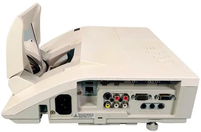 Alt view image 2 of 7 - Hitachi CP-A222WN 3LCD Projector 2200 ANSI Ultra Short-Throw HD 1080p HDMI with Accessories