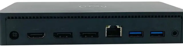 Alt view image 2 of 7 - Dell Docking Station Universal D6000 4K USB 3.0 USB-C MKX27 HDMI DP