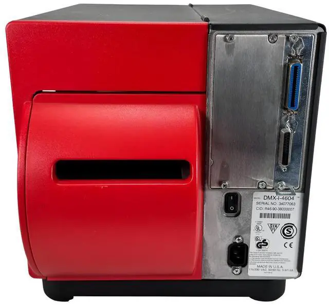 Alt view image 4 of 7 - Brady 6441 Thermal Transfer Barcode Label Printer 600 dpi Label Width 4.65 in Serial Parallel