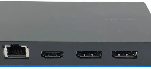 Alt view image 4 of 7 - HP USB-C Dock G4 for EliteBook 735 745 755 830 840 850 G5 Laptop w/AC