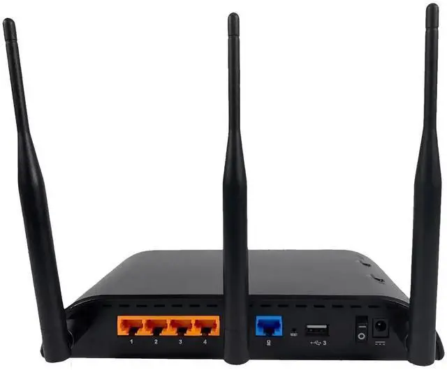 Alt view image 4 of 7 - Cradlepoint MBR1400 V2 Wireless Router Wi-Fi MBR1400 w/ Adapter and Antennas