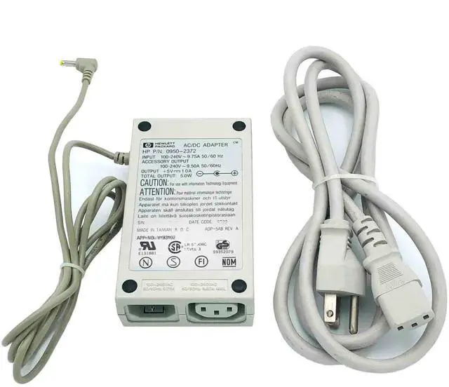 Alt view image 2 of 7 - Genuine 5W HP AC DC Adapter 5V 1A Model 0950-2372 P/N ADP-5AB OEM Charger
