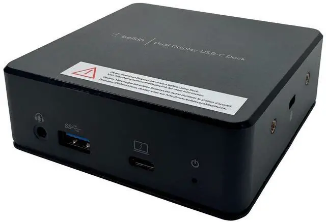 Main image of Belkin INC002 Dual HDMI Display USB-C Dock Complete Set