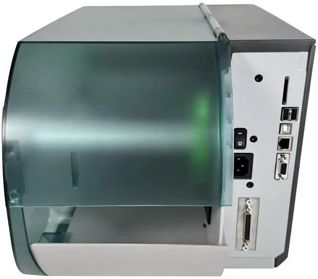 Alt view image 4 of 7 - Cab SQUIX 6.3/300P Thermal Transfer Label Printer 300dpi USB LAN Peel Rewind