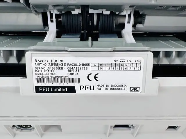 Alt view image 6 of 7 - Fujitsu Fi-8170 ADF Desktop Duplex LAN Document Scanner w/Bundle Grade A!