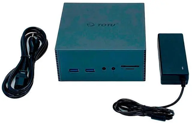 Main image of TOTU TT-DC002A USB-C 4K Triple Display Docking Station Port Replicator w/Adapter