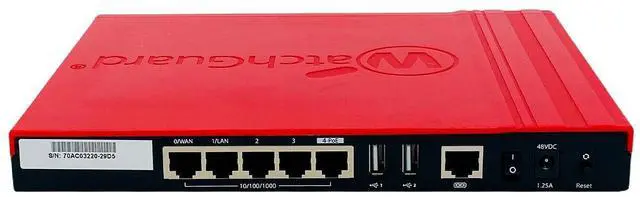 Alt view image 4 of 7 - WatchGuard Firebox T30 Firewall Security Appliance HW Model BS3AE5