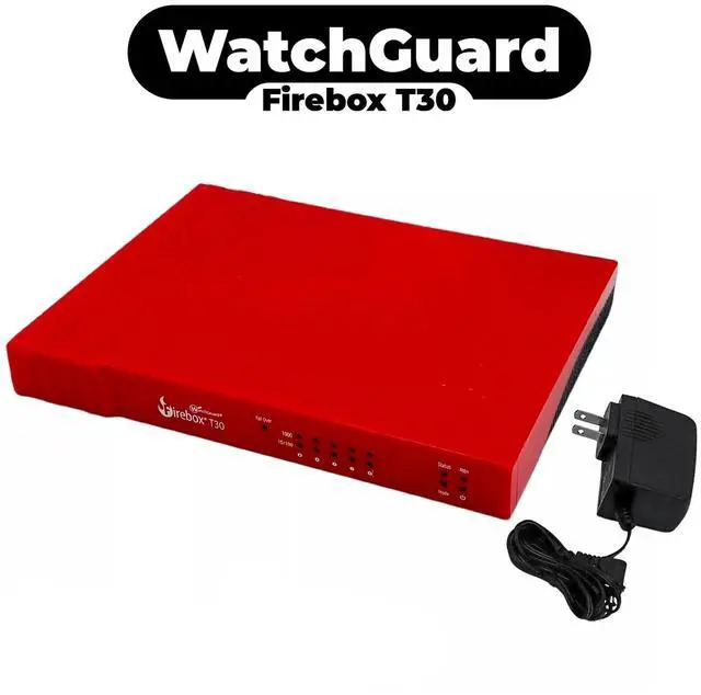 Main image of WatchGuard Firebox T30 Firewall Security Appliance HW Model BS3AE5