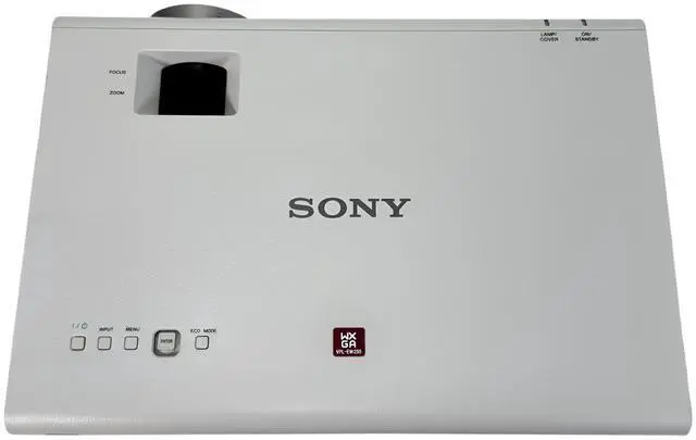 Alt view image 3 of 7 - Sony VPL-EW255 3LCD Projector 3200 ANSI HD 1080p HDMI w/Accessories