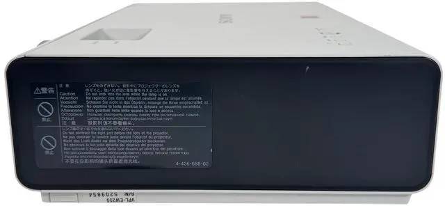 Alt view image 4 of 7 - Sony VPL-EW255 3LCD Projector 3200 ANSI HD 1080p HDMI w/Accessories