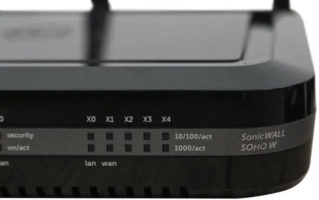 Alt view image 3 of 7 - Dell SonicWALL APL41-0BA SOHO W Firewall Wireless Network Security Appliance