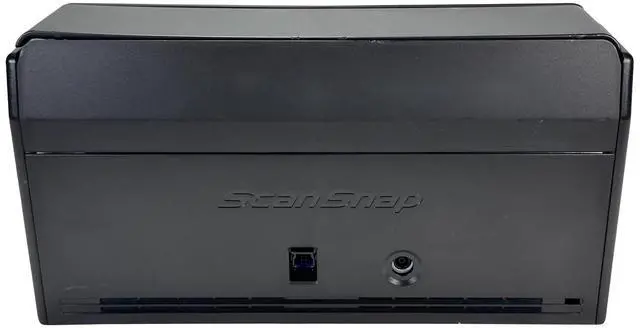 Alt view image 5 of 7 - Fujitsu ScanSnap IX1400 One-Touch Button Wireless Document Scanner w/AC Adapter