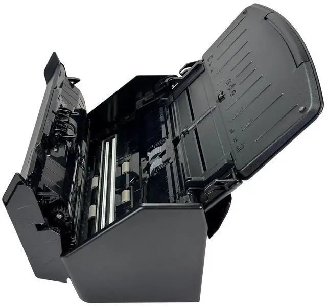 Alt view image 3 of 7 - Fujitsu ScanSnap IX1400 One-Touch Button Wireless Document Scanner w/AC Adapter