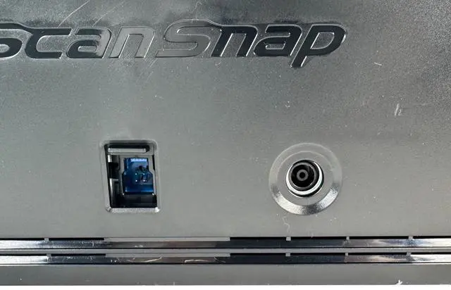 Alt view image 6 of 7 - Fujitsu ScanSnap IX1400 One-Touch Button Wireless Document Scanner w/AC Adapter