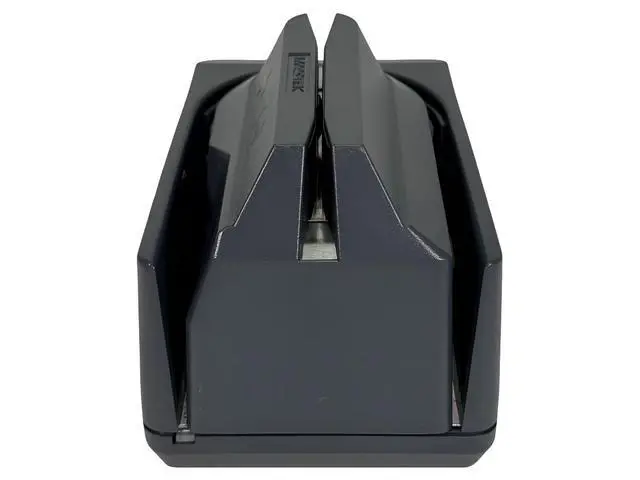 Alt view image 5 of 7 - Magtek 22533003 Mini-MICR MSR Cheque Scanner Check-Stripe Reader with Adapter