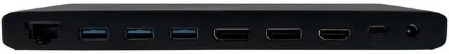 Alt view image 2 of 7 - Netpatibles DOS-UBC-12P-01B Dock Station 12-in-1 4k Triple Monitor NO PS