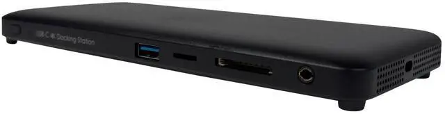 Alt view image 4 of 7 - Netpatibles DOS-UBC-12P-01B Dock Station 12-in-1 4k Triple Monitor NO PS