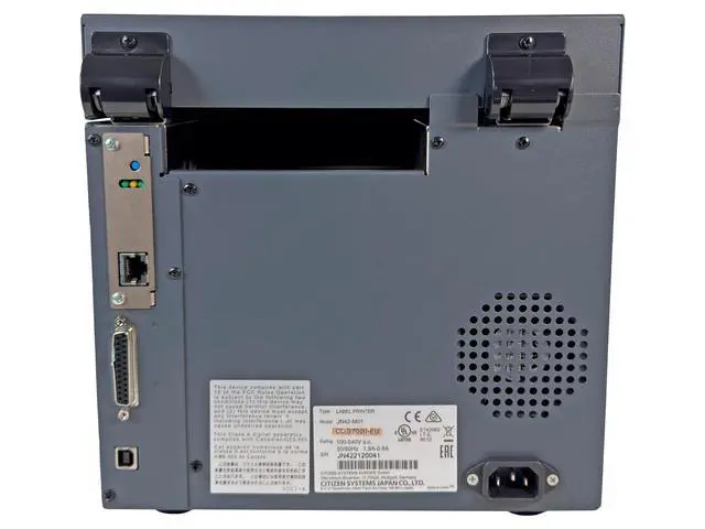 Alt view image 5 of 7 - Citizen CL-S700II Industrial Thermal Transfer Barcode Label Printer LAN USB