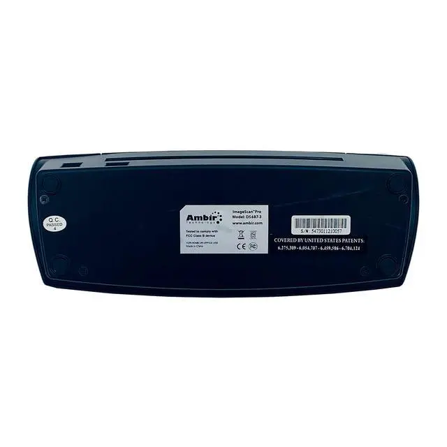 Alt view image 6 of 7 - Ambir ImageScan Pro DS687-3 Portable Duplex ID Card Scanner w/USB cable