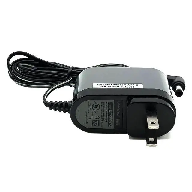 Alt view image 5 of 6 - Genuine Linksys AD12V/0.5A-SW Switching Power Adapter 12V 0.5A Charger 5.0x2.1mm