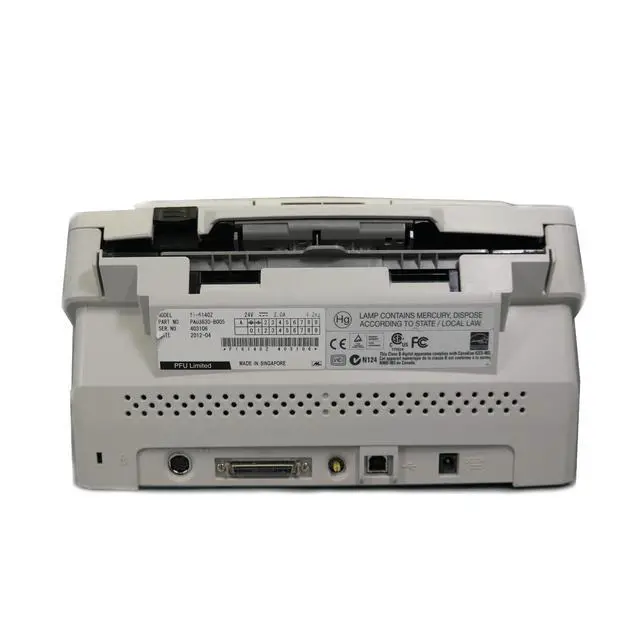Alt view image 3 of 7 - Fujitsu Fi-6140Z ADF Document Scanner USB PA03630-B005 w/Accessories