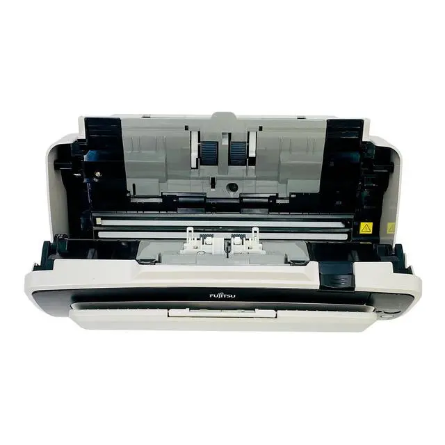 Alt view image 7 of 7 - Fujitsu Fi-6140Z ADF Document Scanner USB PA03630-B005 w/Accessories