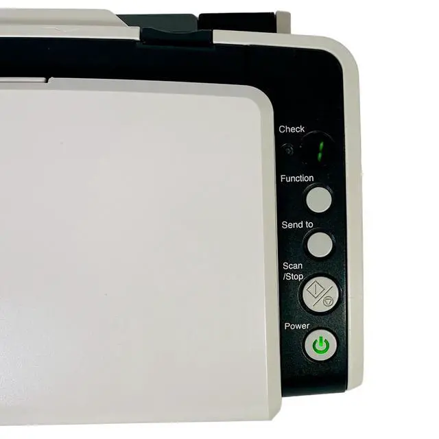 Alt view image 5 of 7 - Fujitsu Fi-6140Z ADF Document Scanner USB PA03630-B005 w/Accessories