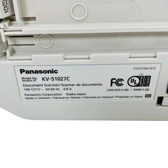 Alt view image 7 of 7 - Panasonic KV-S1027C ADF Duplex Document Scanner USB 3.0 NO LAN w/Power Cord