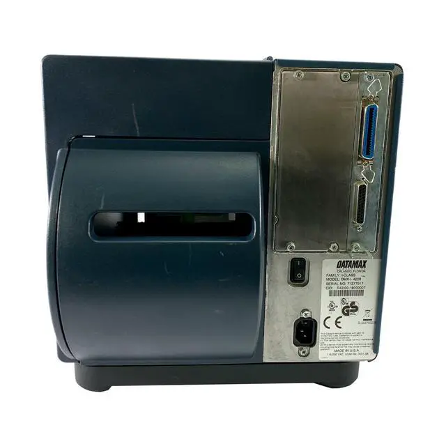 Alt view image 4 of 7 - Datamax DMX-I-4208 Thermal Transfer Label Printer Serial Parallel