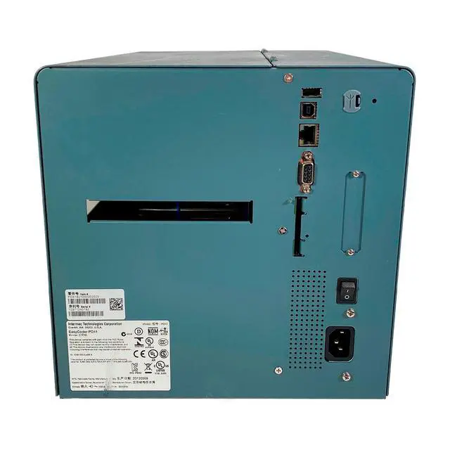 Alt view image 5 of 7 - Intermec EasyCoder PD41 Thermal Transfer Barcode Label Printer USB LAN Serial