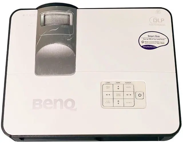 Alt view image 5 of 7 - Benq MX816ST DLP Projector 3000 ANSI Short Throw 1080 HDMI USB w/Bundle
