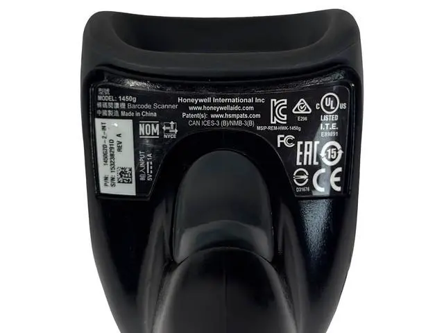 Alt view image 6 of 7 - Honeywell Voyager 1450g 1D 2D Barcode Scanner Imager w/USB Cable