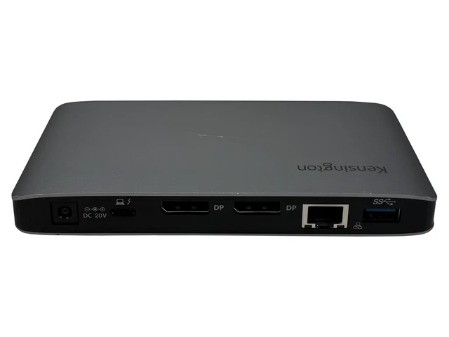 Alt view image 3 of 7 - Kensington SD2480T Thunderbolt 3 USB-C Dual 4K Hybrid Nano Dock Station