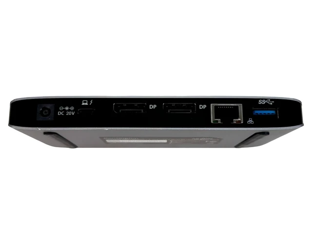 Alt view image 2 of 7 - Kensington SD2480T Thunderbolt 3 USB-C Dual 4K Hybrid Nano Dock Station