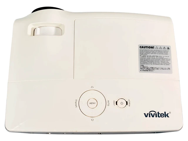 Alt view image 5 of 7 - ViviTek D555WH XGA DLP Projector 3000 Lumens 3D HDMI HD 1080p 1024x768 Home Theater Professional Streaming with Accessories bundle