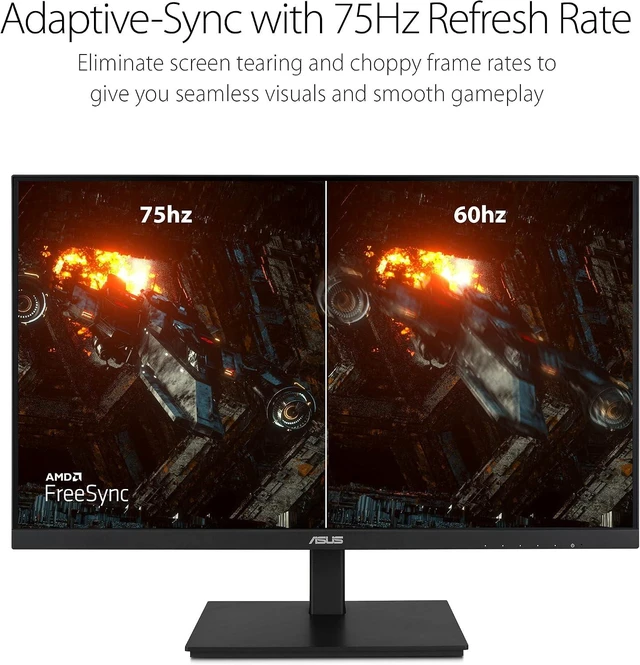 Alt view image 3 of 7 - VA24DQSB 24" 1080P FHD IPS Computer Monitor USB Docking, DisplayPort