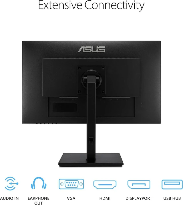 Alt view image 6 of 7 - VA24DQSB 24" 1080P FHD IPS Computer Monitor USB Docking, DisplayPort
