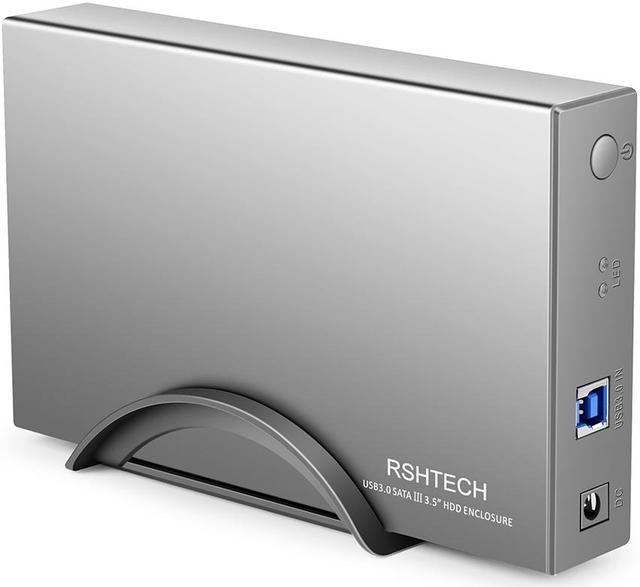 deformation boks udstrømning Hard Drive Enclosure RSHTECH USB 3.0 to SATA Aluminum External HDD Case for  3.5inch SATA HDD and SSD up to 16TB Support UASP (RSH-339) Hard Drive / SSD  Enclosures - Newegg.com