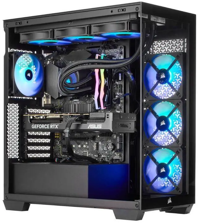 Main image of TECHNOID Nova Gaming PC - GeForce RTX 5080 - AMD Ryzen 7 9800X3D - 64GB DDR5 - 2TB SSD - Win 11 HOME - AI Ready - 850w 80 Plus Gold PSU - VR Compatible - Black