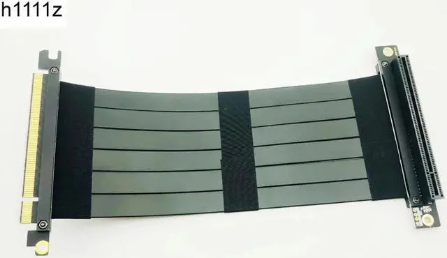 Main image of PCI Express 3.0 High Speed 16X Flexible Cable Extension Adapter Riser Card PC Graphics Cards Connector Cable 23cm PCIe Riser
