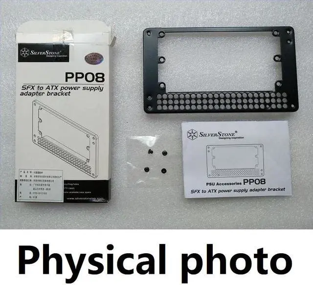 Alt view image 3 of 3 - SFX to ATX Power Supply Bracket for PP08 SFX/SFX-L to ATX Power Supply  Chassis position Conversion board