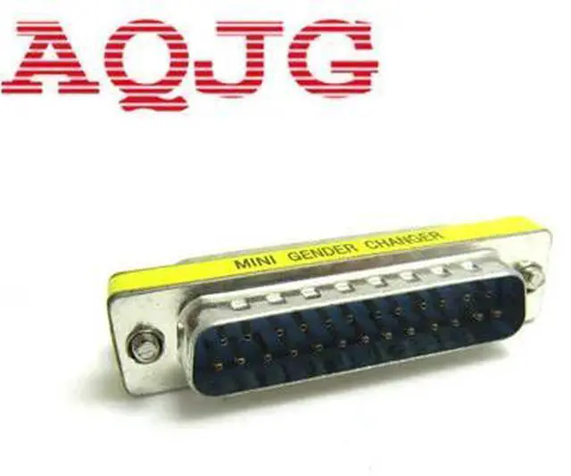 Alt view image 5 of 6 - 1pcs D-SUB DB25 Serial Cable Extended Adapter 25 Pin DB25 Male to Male M/M DB25 Female to Female F/F minitype Changer Connector