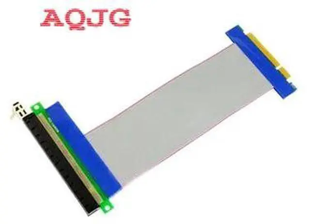 Main image of PCI-E 15cm PCI-E PCIe PCI Express 8x to 16x Riser Card Extender Flexible Cable Cord Wire Line For External Graphics Card & BTC M