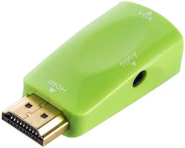 Alt view image 2 of 5 - to VGA with Audio Cable  to VGA Adapter Male To Female 1080p  to VGA Converter For PC/TV/Xbox 360 PS3