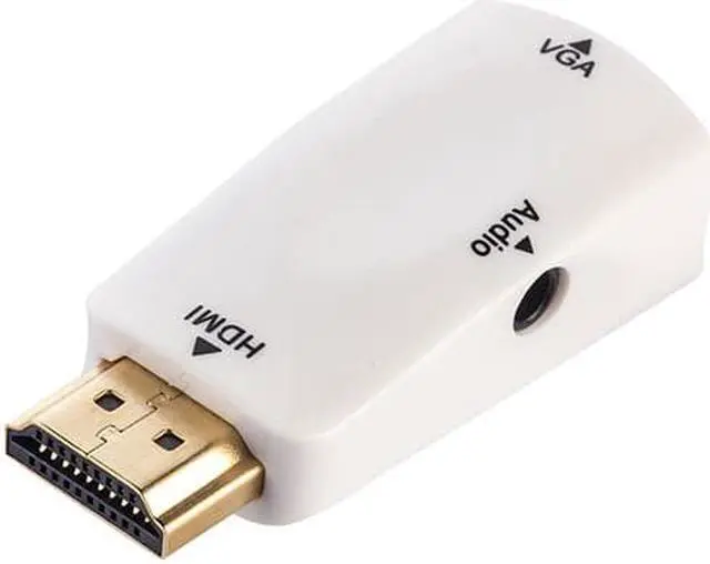 Alt view image 3 of 5 - to VGA with Audio Cable  to VGA Adapter Male To Female 1080p  to VGA Converter For PC/TV/Xbox 360 PS3