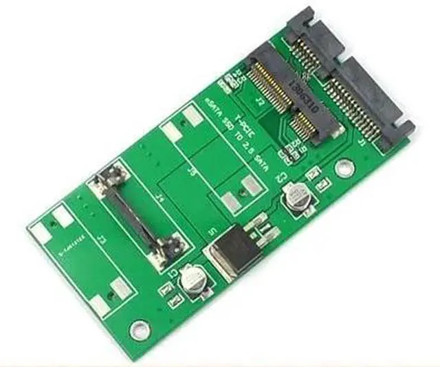 Main image of MSATA to SATA Converter Adapter PCI-E To 2.5" SATA II SSD Adapter PCI-E SSD to 2.5" SATA 22-Pin Converter Adapter